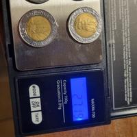 4 monete da 500 lire RSM