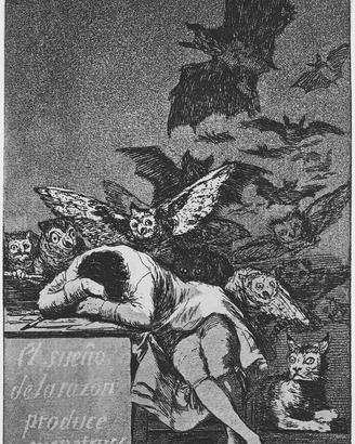 Stampa Goya sueno razon monstrous