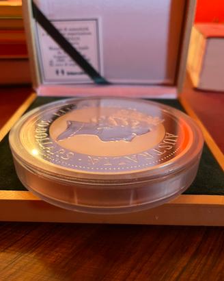 Moneta Australian Kookaburra - 1 Kg Argento 999