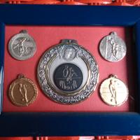 5 medaglie sportive