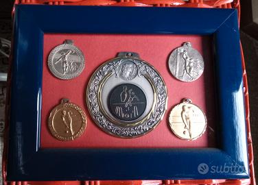 5 medaglie sportive