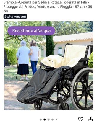 Copertina sedia a rotelle