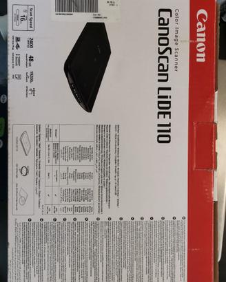 📄 Canon CanoScan LiDE 110 – Scanner A4 USB