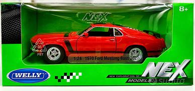 WELLY NEX – 1970 Ford Mustang Boss 302 – 1:24