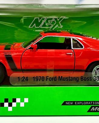 WELLY NEX – 1970 Ford Mustang Boss 302 – 1:24