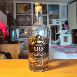 Ezra Brooks 99 Bourbon Whiskey - VUOTA 