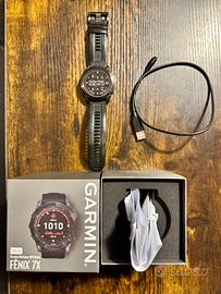 garmin fenix 7x solar edition