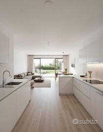 Nuovo trivano con giardino privato