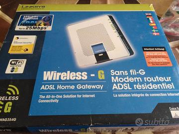Linksys cisco Wireless-G ADSL Home Gateway