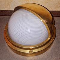 Applique/Plafoniera Maró visa 60 watt in ottone.