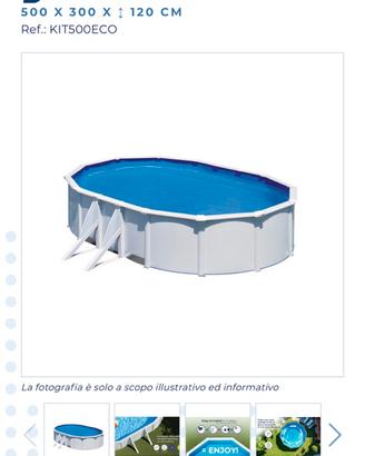 Piscina fuoriterra NUOVA