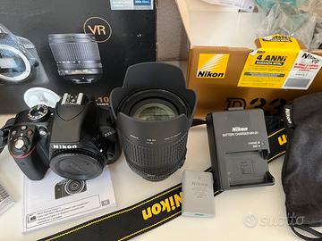 Nikon D3300 AF-S DX nikkor  18-105 mm