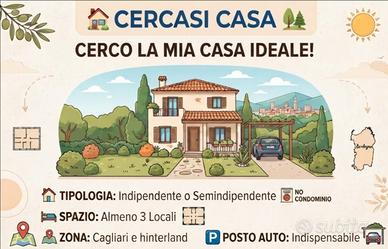Casa semi-indipendente a Cagliari e hinterland