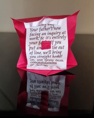 Strilettera Harry Potter lettera Hogwarts Ron Weas