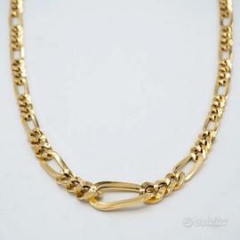 Collana in oro giallo 18 kt a catena A.171