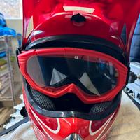 Casco moto cross quad