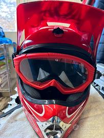 Casco moto cross quad