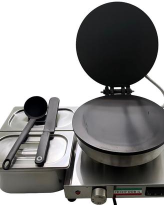 Piastra crepes +carrello
