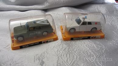 Coppia Modellini Polistil Alfa Romeo Giulia Famili