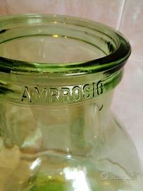 damigiana vetro trasparente verde casa giardino 