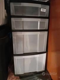 Cassettiera in plastica
