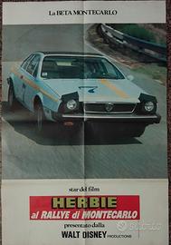 Poster - “Herbie al Rallye di Monte Carlo” - Locan