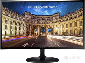 Samsung monitor 24 pollici curvo