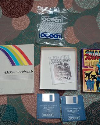Amiga gioco con manuale Amiga workbench 