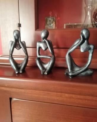Set di 3 figure 