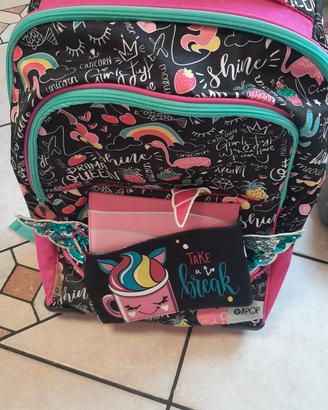zaino trolley scuola bambina 
