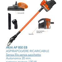 Scopa Aspirapolvere Ricaricabile Senza Filo  