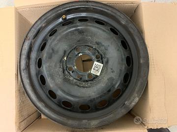 Cerchioni ferro 14 pollici originali Fiat Panda