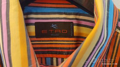 camicia Multicolore elegante uomo ETRO