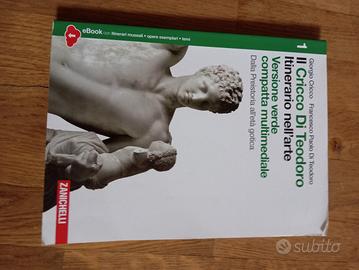 libro il cricco di Teodoro itinerario nell' arte