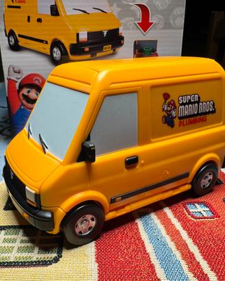Super Mario Movie playset Mini Van con personaggi