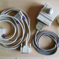 Data switch manuale vintage porte parallele