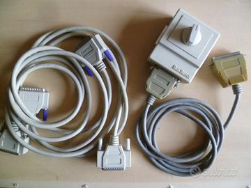 Data switch manuale vintage porte parallele