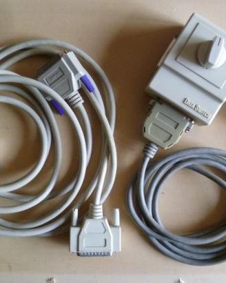 Data switch manuale vintage porte parallele