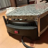 set raclette/grill a pietra