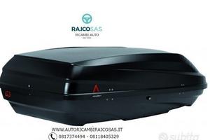 BOX BAULE PORTATUTTO BICUBE 400 NERO OPACO MARCA G