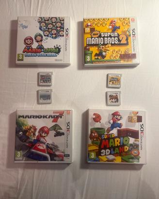 4 giochi Super Mario per Nintendo 3DS