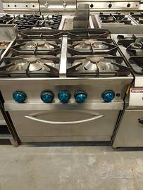 Cucina 4 fuochi con forno