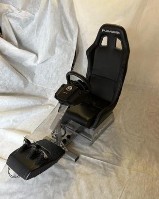 Postazione Sim Racing Playseat con logitech G29