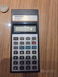 calcolatrice scientifica sharp EL-508A anni '80