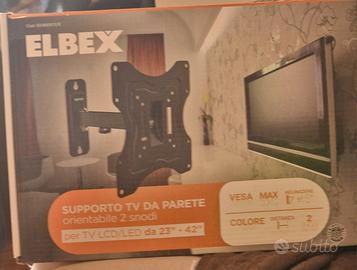supporto tv da parete
