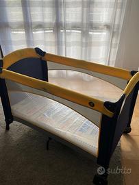 Letto pieghevole per bambini Prenatal + materasso