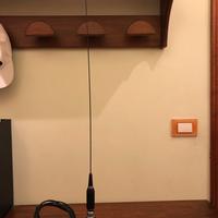 Antenna CB 27 MHz con base magnetica – 110 cm