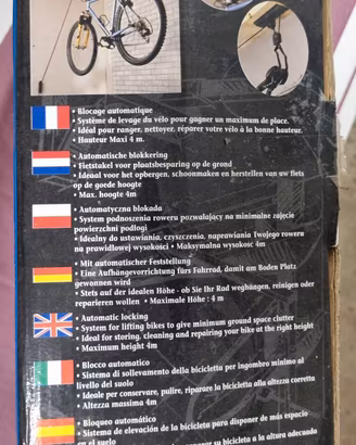 Solleva biciclette