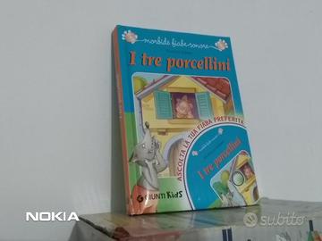 LIBRO ILLUSTRATO PER BAMBINI I TRE PORCELLINI