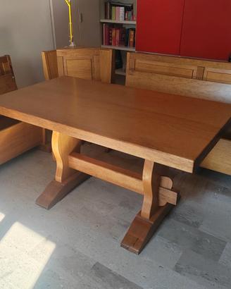 Set Giropanca con Tavolo Fratino in legno massello
